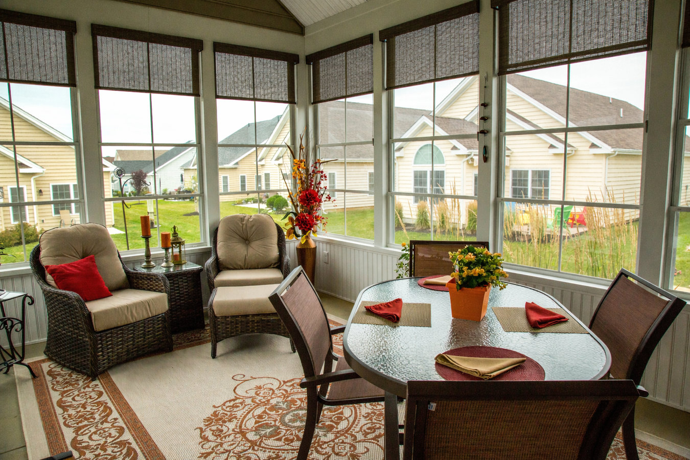 Enclosed patio rooms