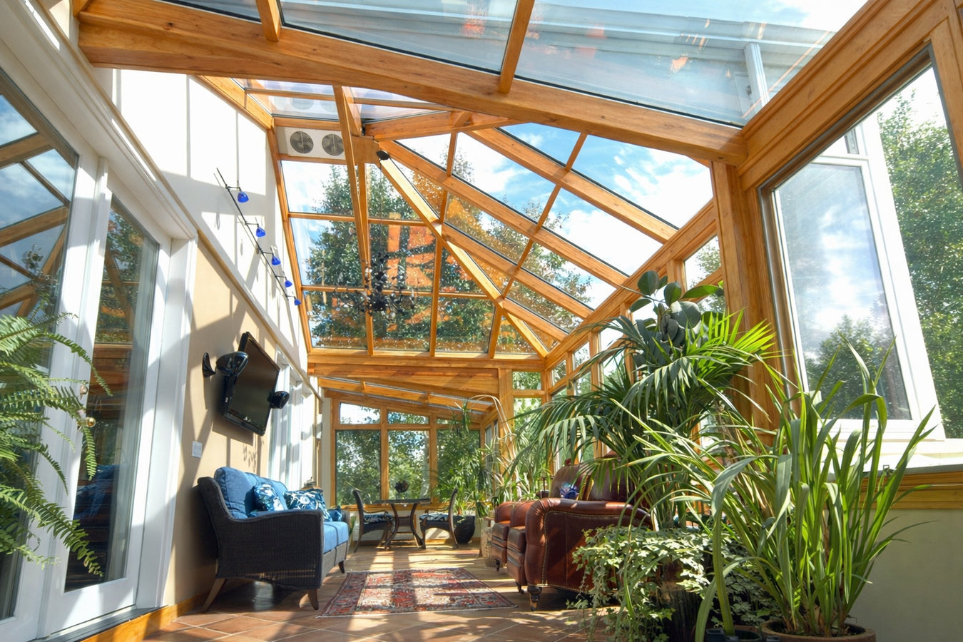 Solarium installation