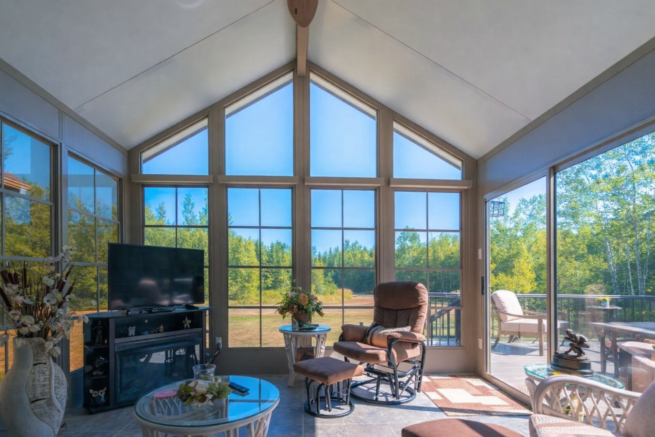 Vinyl sunrooms